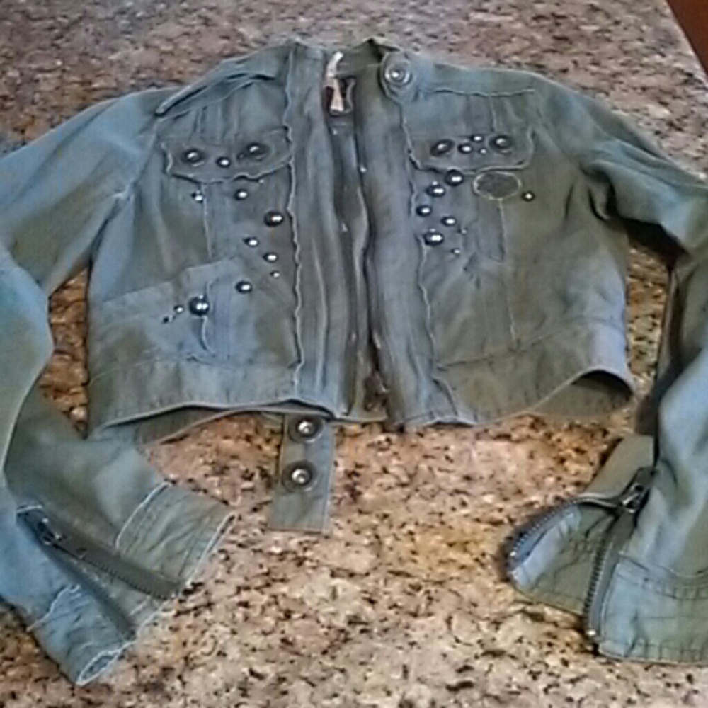 By deep los angeles military jacket